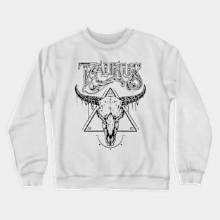 Taurus Sign Art Crewneck Sweatshirt